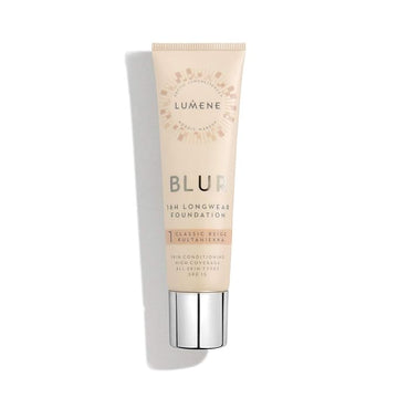 Lumene 16h Longwear Blur Foundation SPF 15 for Classic Beige) 30 ml
