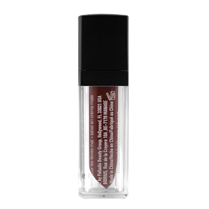 Palladio Velvet Matte Cream Lip Color, Suede