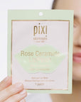Pixi Beauty Rose Ceramide Lip Patch | Hydrates, Nourishes & Plumps | With Rose, Ceramides & Centella Asiatica | 1 Count