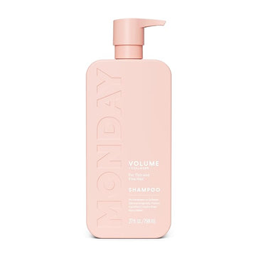 MONDAY Haircare VOLUME Shampoo with Hydrolyzed Collagen & Macadamia Oil for Thin, Fine & Flat Hair 798 mL