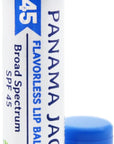 Panama Jack Sunscreen Lip Balm - SPF 45, Flavor Pack, Broad Spectrum UVA-UVB Sunscreen Protection, Prevents & Soothes Dry, Chapped Lips (5 Pack)