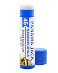 Panama Jack Sunscreen Lip Balm - SPF 45, Broad Spectrum UVA-UVB Sunscreen Protection, Prevents & Soothes Dry, Chapped Lips