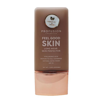 Profusion Cosmetics Lightweight Liquid Foundation for a Flawless Deep 3