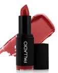 Palladio Herbal Matte Lipstick, Scarlet, Creamy and Full Coverage Long Lasting Matte Lipstick