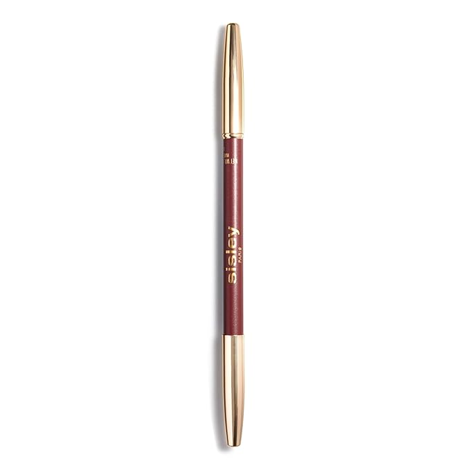Sisley Paris Phyto-Levres Perfect, 5 Burgundy - Firm, Gentle, Easy-Glide Lip Pencil - Nourishes, Hydrates & Comforts Lips - Long-Wear Formula - Includes Brush & Sharpener