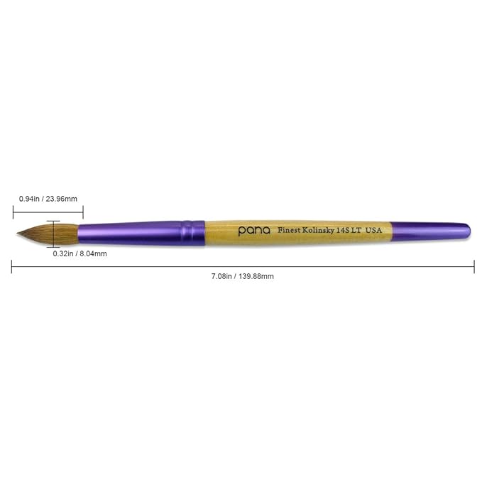 Pana pure kolinsky hair acrylic