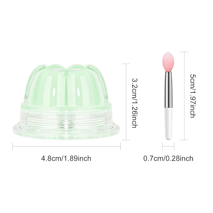 2Pc Jelly Lip Mask Overnight,Fruity Avocado Collagen-Avocado