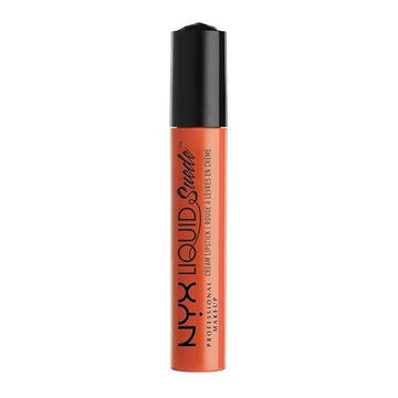 NYX PROFESSIONAL MAKEUP Liquid Suede Cream Lipstick - Foiled Again (Bright Peachy Orange)