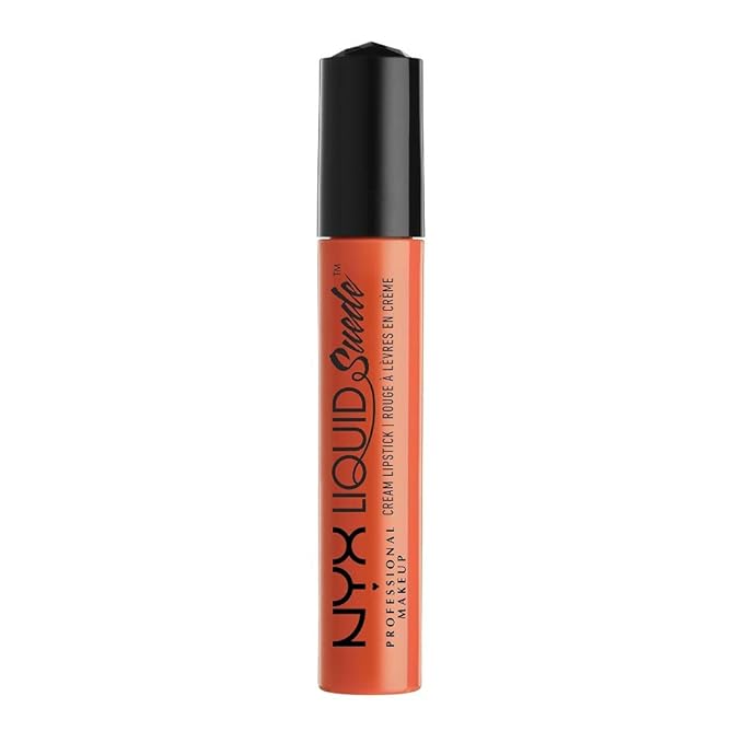 NYX PROFESSIONAL MAKEUP Liquid Suede Cream Lipstick - Foiled Again (Bright Peachy Orange)