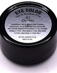 Oyster Off White Nude Naked Cream Color Matte Pressed Powder Single Vegan Eyeshadow; Talc, Paraben & Cruelty Free