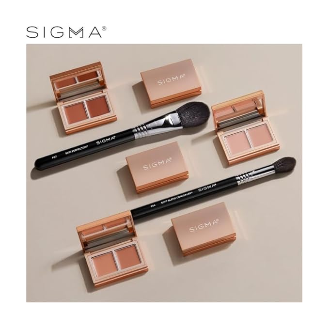Sigma Beauty Spectrum Color-Correcting Duo – Color Correcting Cream for Concealing and Priming Skin, 2in1 Makeup Set with Buildable, Customizable Shades for all Skin Types (Light to Medium)