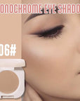 Matte Single Eyeshadow Palette Makeup for Green Blue Eyes, Light Brown Matte Eyeshadow For Old Women, Holographic Multichrome Cream Iridescent Single Monochrome Eye Shadow Makeup