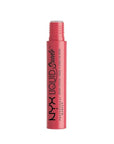NYX PROFESSIONAL MAKEUP Liquid Suede Cream Lipstick - Life's A Beach (Bright Coral)