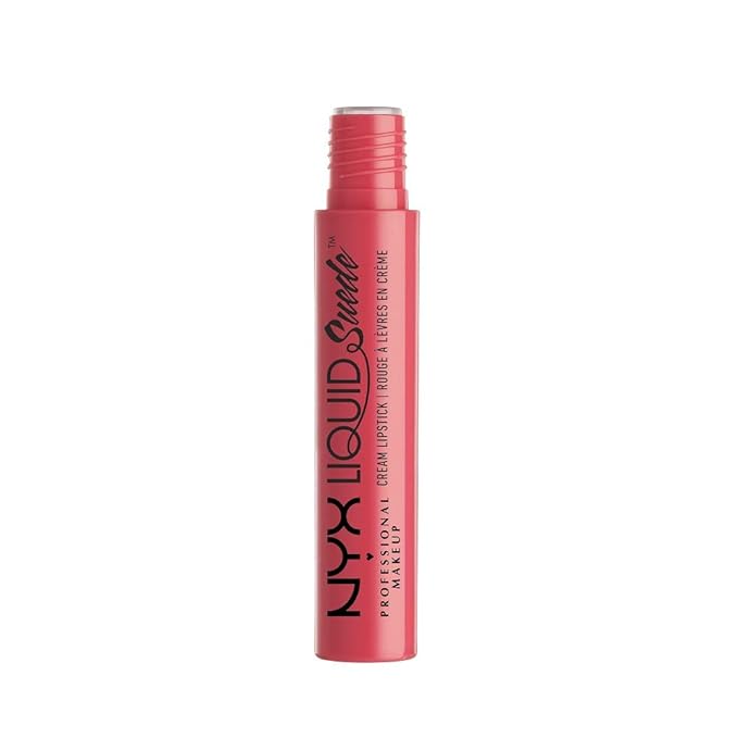 NYX PROFESSIONAL MAKEUP Liquid Suede Cream Lipstick - Life's A Beach (Bright Coral)