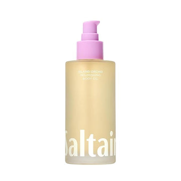 Saltair Body Oil. Luxurious Island Orchid After Shower and Bath Oil Moisturizer for Women. Botanical, Non-Greasy, and Well-Absorbing Lotion for Hydrating Dry Skin. 4oz Pump Bottle