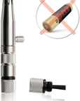 ROYAL [Made in Korea] Premium Nose Hair Trimmer for Men Silver Bullet, Manual, Battery-Free, Stainless, Waterproof, Painless with Patented Mechanism ET-3