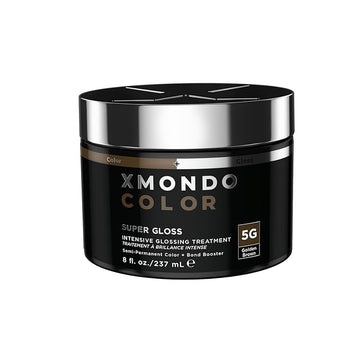 XMONDO Color 5G Golden Brown - Semi-Permanent Dye with Bond Booster to Nourish & Repair, Vegan, 8 oz