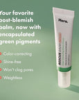 Hero Cosmetics Rescue Balm + Red Correct: Post-Blemish Recovery Cream, Nourishing & Calming, Dermatologist Tested, Vegan (1.69 fl oz)