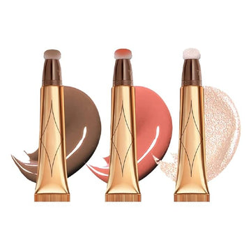 3 Colors Liquid Contour Beauty Wand, Highlighter and Blend. (1#/2#4#)