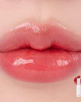 rom&nd GLASTING MELTING BALM 04 HIPPIE BERRY - K-Beauty Hydrating Lip Gloss Stick for Crystal Water-Gloss Shine, Vivid Long-Lasting Tint & Plump, Non-Sticky Comfort