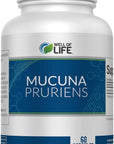 Well of Life: Mucuna Pruriens 60 Veggie Capsules, Supplement for Relaxation, Mood & Well-Being, 15% Extract Natural, USA Made, No Color Added No Artificial Ingredients & Non-GMO