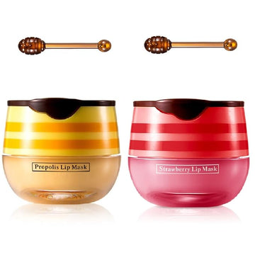 Bee Lip Balm Honey Pot,Honey Lip Exfoliator