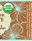 US Organic 100% Pure Clove Stem Essential Oil - USDA Certified Organic, Steam Distilled (15 ml)