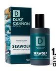 Duke Cannon Proper Cologne Seawolf | Men's Eau de Parfum | Driftwood and Coastal Air | Subtle, Fresh Long-Lasting Scent | 1.7 fl oz