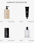 Salt & Stone Body Lotion for Women & Men | Hydrates, Nourishes & Softens Skin | Restores Dry Skin | Fast-Absorbing | Cruelty-Free & Vegan (100 ml) (Black Rose & Oud)