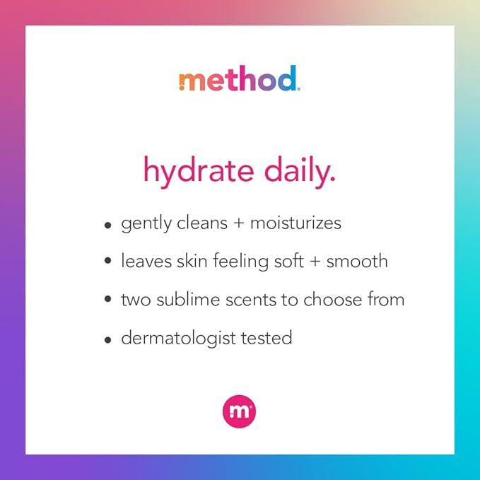 Method Body Wash, Magnolia, Paraben and Phthalate Free, 18 oz (Pack of 6)