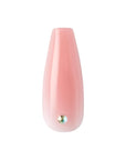 KISS Jelly Fantasy On-Trend Translucent Nails, Long Sculpted Glue-On Fake Nails Kit, Style “Be Jelly”, with Pink Gel Nail Glue, Mini Nail File, Manicure Stick, & 28 Glue On Nails