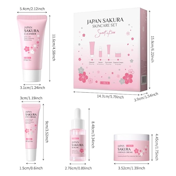 Skin Care Set JAPAN SAKURA Beauty Cleaning