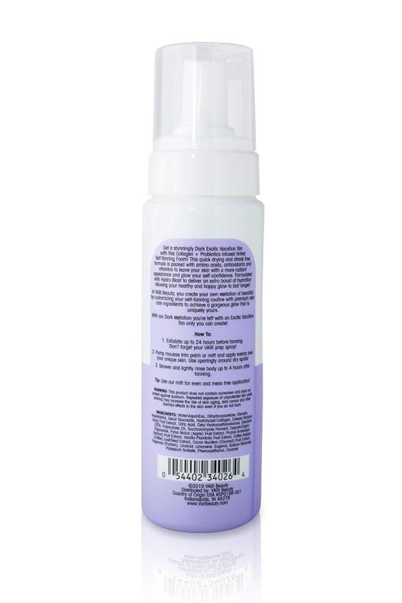 Vari Beauty Dark Self-Tanning Foam