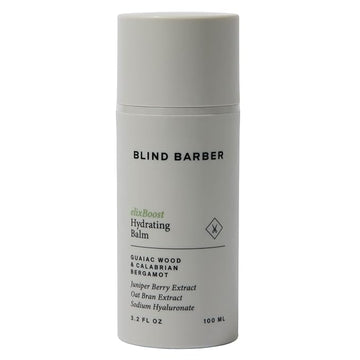 Blind Barber elixBoost Hydrating Balm - Daily Face Moisturizer for Men - Mens Anti-Aging Moisturizer with Juniper Berry Extract - Hydrates & Protects Skin Barrier (3.2oz / 100ml)