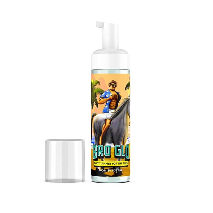 Self Tanner for The Boys - King Bundle - Easy Sunless Tan For Your Face & Body With Mitt & Back Applicator - Oil Free Water Based for Faster Skin Drying - Natural Sun Kissed Bronze Color Perfect for Men - Gift Set (The King Bundle)