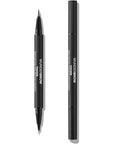 WUNDERBROW Thicker Brow Pen Duo, Dual Ended Pen, Vegan & Cruelty Free (Black/Brown)