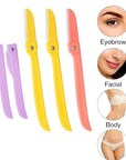 Face Razors for Women – Eyebrow & Facial Hair Removal, Shaver, Gentle Facial Hair Remover, Dermaplaning Tool, Women’s Face Shaver, Eyebrow Trimmer, Disposable Razor