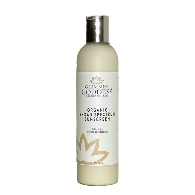 Glimmer Goddess Organic Sunscreen -