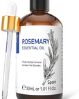HIQILI Rosemary Essential Oil, Add to Shampoo & Conditioner, 100% Pure & Natural - 1 FI Oz