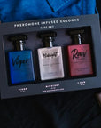 RawChemistry - A Pheromone Infused Mens Cologne Gift Set - Set of 3 Colognes