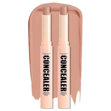 Kaely 2Pcs PROFESSIONAL MAKEUP Correcting Concealer Stick,Medium Coverage