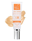 Suntegrity Tinted 5 in 1 Mineral Sunscreen for Face (SPF 30-2 oz) - Golden Light | BB Cream Moisturizer with Physical UVA/UVB Broad Spectrum Protection | Safe for Sensitive Skin