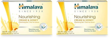 Himalaya Herbal Healthcare Nourishing Cream and Honey Cleansing Bar, 4.41 Ounce (Pack of 2)