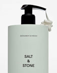 Salt & Stone Body Lotion for Women & Men| Scented Daily Body Lotion | Hydrates, Nourishes & Softens Skin | Restores Dry Skin | Fast-Absorbing | Cruelty-Free & Vegan (450 ml) (Bergamot & Hinoki)