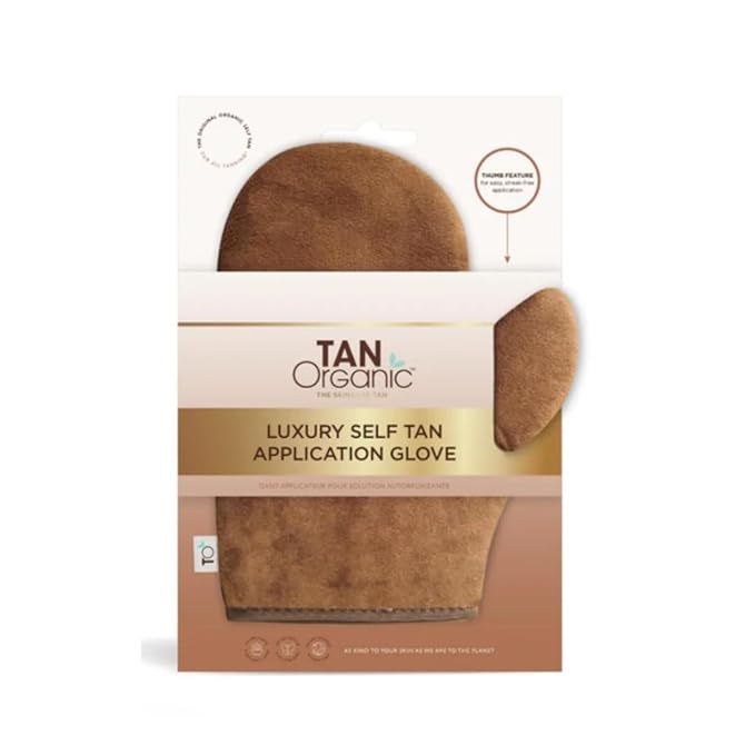 TanOrganic Self-Tan Application Glove for Streak-Free Sunless Indoor Tanning