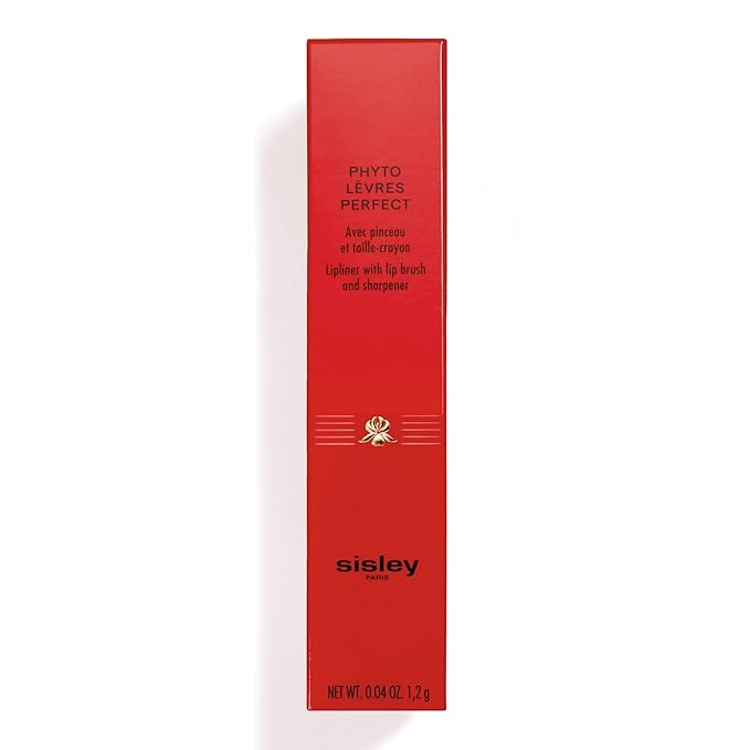 Sisley Paris Phyto-Levres Perfect, 6 Chocolat - Firm, Gentle, Easy-Glide Lip Pencil - Nourishes, Hydrates & Comforts Lips - Long-Wear Formula - Includes Brush & Sharpener