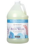 Ginger Lily Farms Botanicals Nourishing Body Wash, Island Tranquility, 100% Vegan & Cruelty-Free, Green Tea & Lemongrass Scent, 1 Gallon Refill (128 fl. oz.)