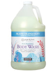 Ginger Lily Farms Botanicals Nourishing Body Wash, Island Tranquility, 100% Vegan & Cruelty-Free, Green Tea & Lemongrass Scent, 1 Gallon Refill (128 fl. oz.) (Pack of 2)