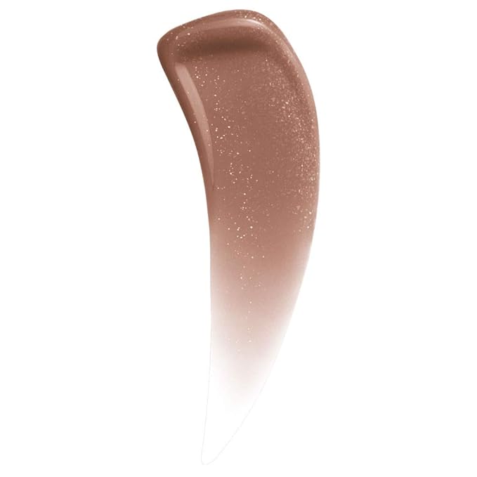 NYX PROFESSIONAL MAKEUP Lip Lingerie Shimmer, Lip Gloss - Sable (Mid-Tone Beige)