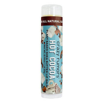 Crazy Rumors Hot Cocoa Lip Balm. Plant-Based,